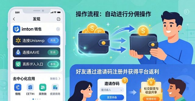 imToken钱包实现价值共享的两步操作法