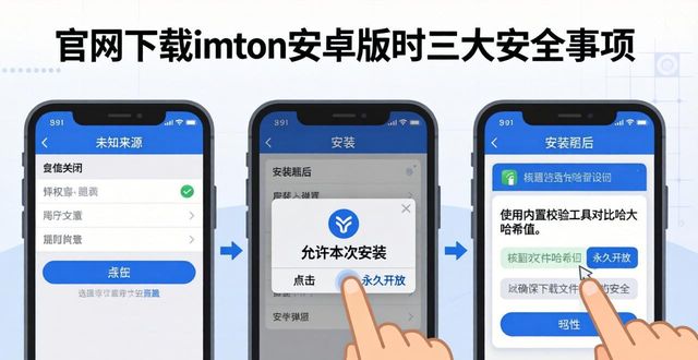 官网下载imToken安卓版：三大安全注意事项