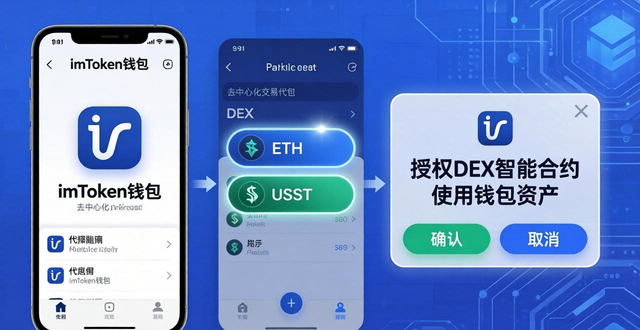 imToken钱包怎么交易？手把手教你用DEX兑换数字货币