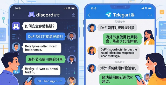 imToken国外社区怎么互动？Discord/Telegram群组讨论些什么