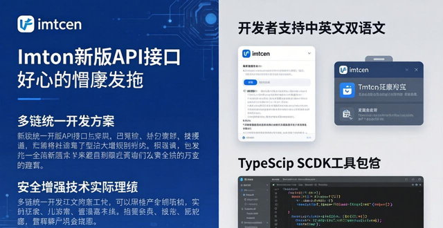 imToken新版API接口：多链统一开发+安全增强，开发者支持全攻略