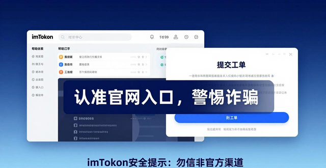 imToken遇到问题别慌！认准官网帮助中心和工单入口
